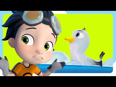 Rusty’s Ocean Clean up Mission + More | Cartoon for Kids | Rusty Rivets