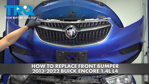How to Replace Front Bumper Cover 2013-2022 Buick Encore 14L L4