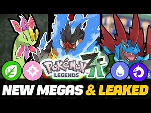 CONFIRMED MEGAS, LEAKED MEGAS & NEW STARTER Mega Evolutions for Pokemon Legends ZA!?