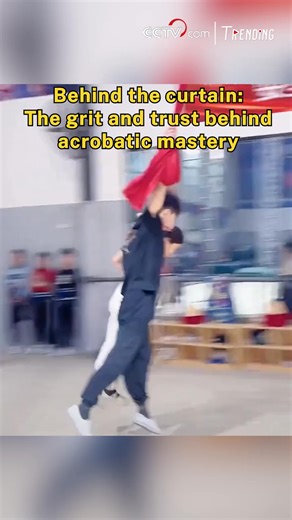 This behind-the-scenes video offers a rare look into the rigorous training of acrobats, showcasing the dedication that powers their breathtaking performances. Years of relentless practice build an unbreakable bond between the performers, turning seemingly impossible feats into seamless displays of skill and artistry. It's a powerful reminder that every gravity-defying moment is not only a testament to physical strength, but to the deep, unwavering trust between partners. #Trending For more: http