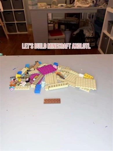 Lets Build a Minecraft Axolotl