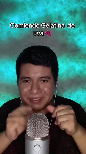 Comiendo gelatina de uva YT: Elasmrdebenny #ASMR #mukbang #asmrfood | asmr