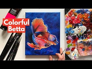 Ocean Wildlife Painting Tutorial: Fish Scales and Seal Art Techniques