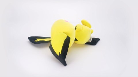 Pokémon Pichu Sleeping Plush - 18-Inch Premium Plush in Sleeping Pose