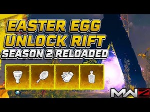 MWZ EASTER EGG GUIDE Unlock Dark Aether Portal SOLO SEASON 2 Reloaded | MW3 Zombies