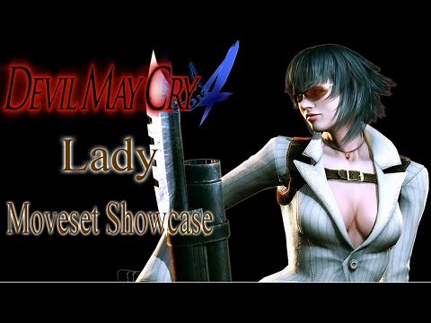 【Devil May Cry 4】Lady Moveset Showcase