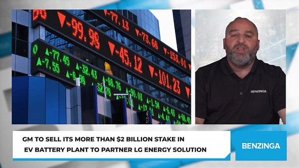 GM To Sell Its More Than $2 Billion Stake in EV Battery Plant to Partner LG Energy Solution