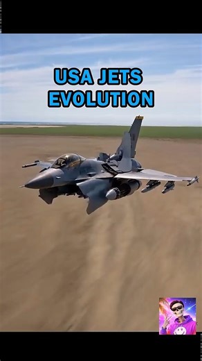 Evolution of USA Fighter Jets 🔥 From F-16 to F-22 Raptor