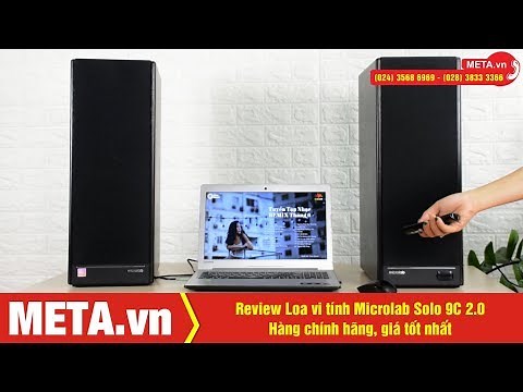 Review Loa vi tính Microlab Solo 9C 2.0 hàng chính hãng, giá tốt nhất hiện nay