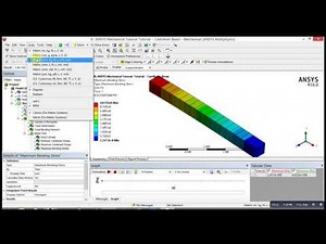 ANSYS Mechanical Tutorial – Cantilever Beam