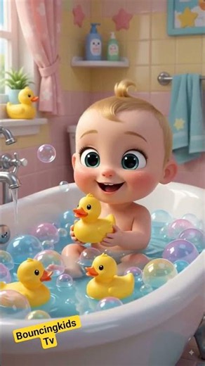 Wash Brush And Stay Clean🧼✨#shorts Learning hygiene habits #halo #viral#goodhabits #nurseryrhymes