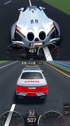 ADMIN CAR 🆚 DEVASTATOR | Realistic Car Driving (ROBLOX) #gaming #racing