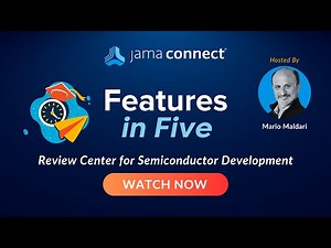 Jama Connect® Features in Five: Review Center for Semiconductor Development
