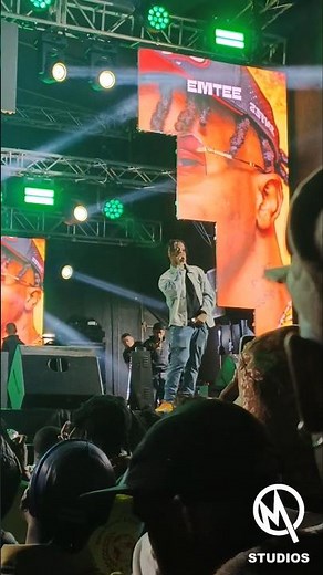 Emtee performing @ Resistance Festival Ameni @Constitutional hill #emtee #amen #hiphop
