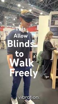 AI Headset Gives Blind People Independence Like Never Before #assistivetech #future #disability