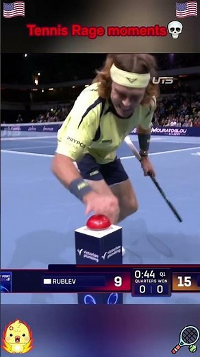 When Tennis Players Snap 😤 #tennis #angry #fails