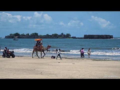 Alibaug Beach, Alibag Tourist Places, Raigad, Maharashtra | अलिबाग