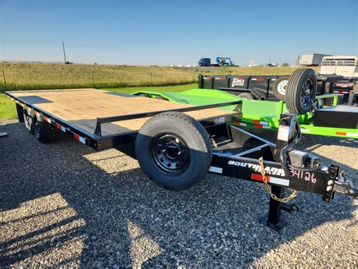New 2026 Southland Trailers 101X20 BP DECKOVER FLATBED Flatbed Trailer for sale in Laurel, MT