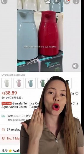 Coffee thermos on Shopee: cheap, beautiful and practical! 🥰😍