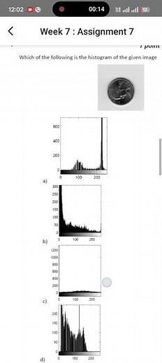 Assignment:-07 NPTEL Digital Image processing #nptelsolutions #digitalimageprocessing #assigment