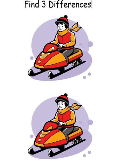 Find 3 Differences Puzzle Challenge