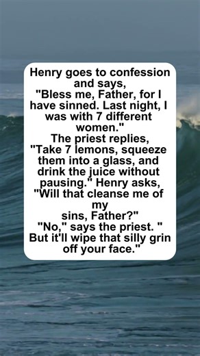 Lemon Cleansing #joke #humor #shorts #funny #priest #church #lemon #comedy #laugh #viral #short