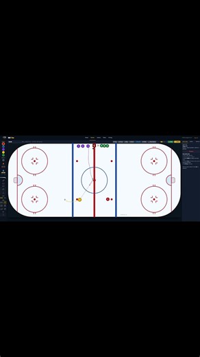 How to Animate Hockey Puck Battles 🏒 #hockeycoach