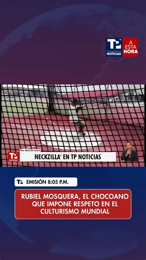 ‘Neckzilla’, como es conocido Rubiel Mosquera, se ha convertido en uno de los culturistas más destacados del mundo. Su historia, desde el Chocó hasta la élite internacional, es ejemplo de disciplina y perseverancia. #RubielMosquera #Neckzilla #Culturismo #DeporteColombiano #Chocó #OrgulloColombiano | Telepacífico Noticias 360