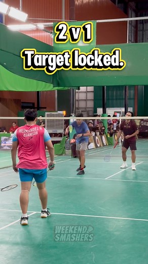 11K views · 119 reactions | Quarter final Men's Open (D) C-One Challenge V8 GABRIELLE GANOY NOEL JR HERNANDEZ Vs ROBERT ALOYAN ALEM PALMARES #weekendsmashers #badminton #badmintonlovers #sports #highlights | Weekend Smashers | Facebook