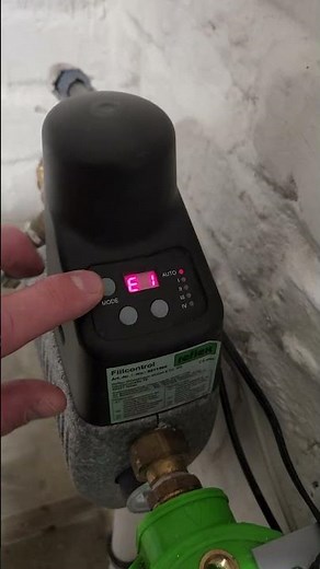 Error E1 Reflex Fillcontrol / Water refill on fault #worklifeeasy #plumber