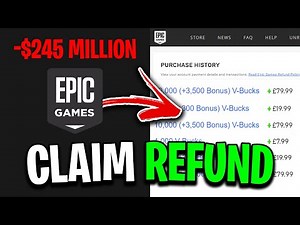 You May Be ELIGIBLE For FREE Money From Epic Games! (How To Claim)