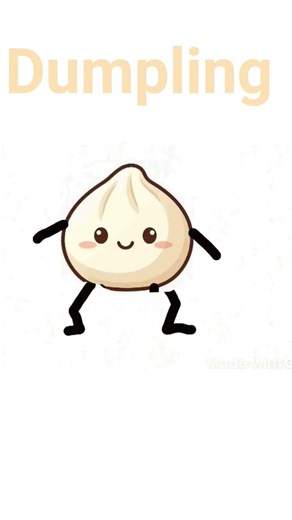 dumpling song with a dumpling dancing