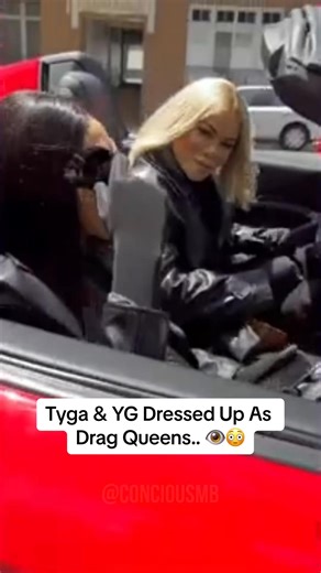 Tyga & YG Dressed Up As Drag Queens.. 👁️😳 #fblifestyle | TwoJews Comedy