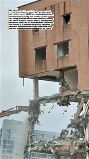 WORKER || Building Demolition in Action!