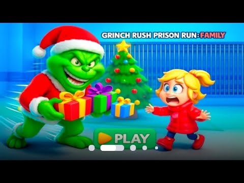 RUN FROM THE GRINCH! The Funniest Christmas Chase in Roblox! 😂🎁