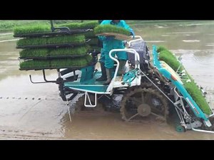 クボタGPS自動運転田植え機