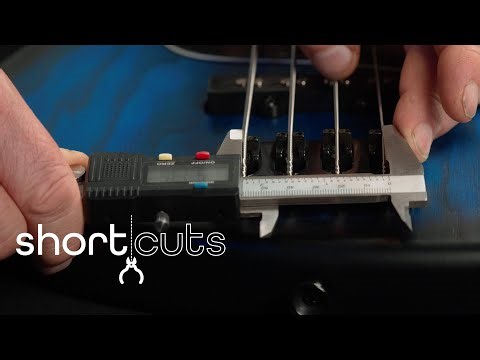 Shortcuts #7 - Measuring String Spacing