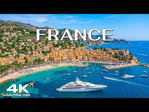 🇫🇷 France Scenic Beauty 4K | Countryside, Villages & Iconic Landscapes