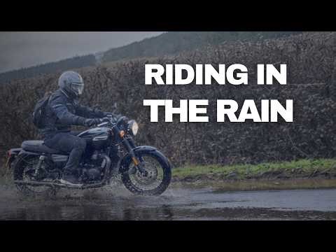 What Riding in the Rain Actually Feels Like