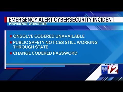 RIEMA: CodeRED temporarily unavailable due to cyberattack