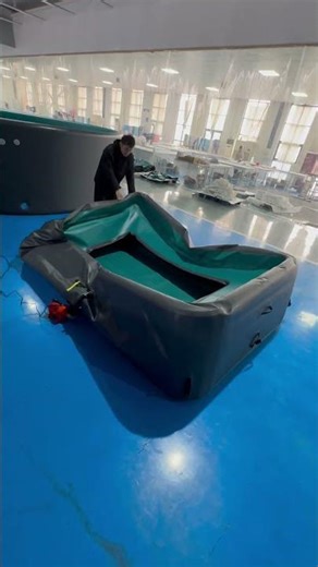 Inflatable swimming pool source factory! #inflatableswimmingpool #slide #mermaidpool #pool