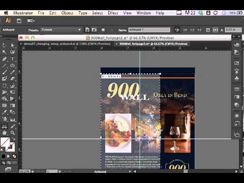 Adobe Illustrator CS6 Changing Document Setup and Artboard Settings