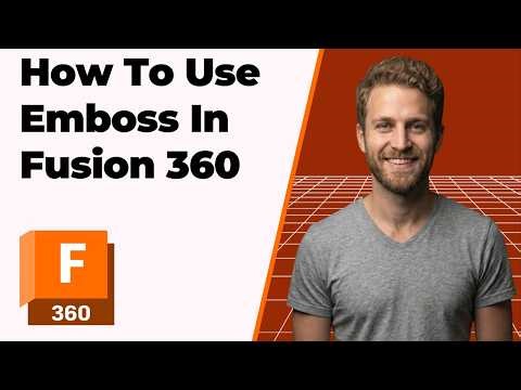 How To Use Emboss In Fusion 360 (2026 Easy Guide)