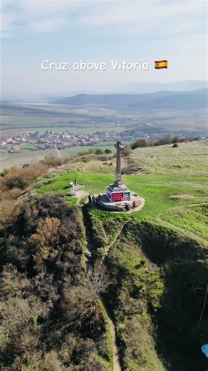 You Won’t Believe This View in Spain |VitoriaGAsteiz 😳🇪🇸 | Drone 4K