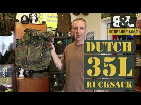 Dutch Army Surplus 35 L Rucksacks Daysack