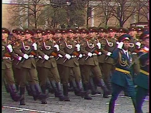 HD Soviet Army Parade, Victory Day 1985 Парад Победы