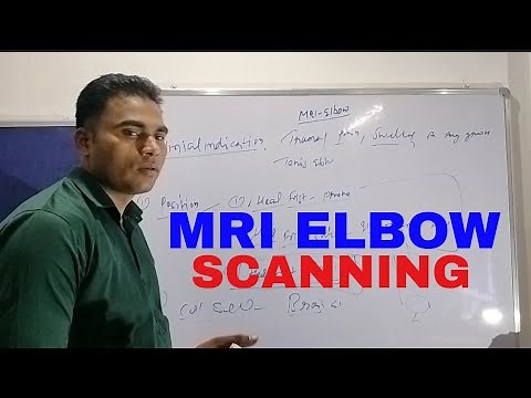 MRI ELBOW SEQUENCE ANATOMY PLANNING POSITIONING