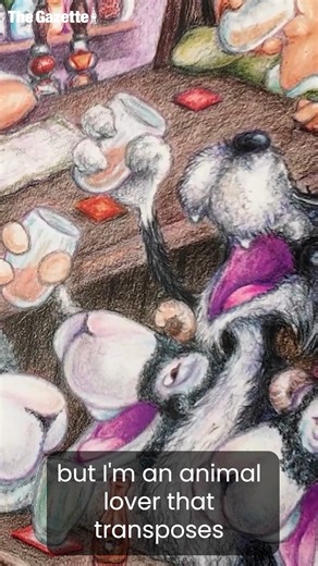 3.3K views · 11 reactions | Preston cartoon artist Christopher Perkins' creates jigsaw puzzles for animal lovers | Lancashire Post | Facebook