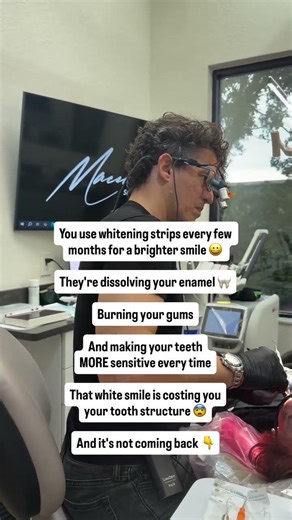 Stop Using Whitening Strips