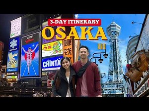 How to spend 3 days in Osaka | OSAKA Travel Vlog | Shinsekai, Dotonbori and more